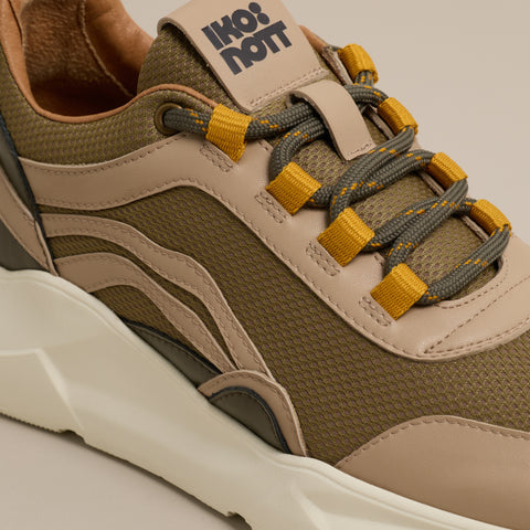 Sneakers kaki IKONOTT tout terrain