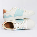 Notos - Mint/beige sneaker